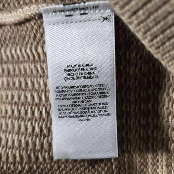 $268 Polo Ralph Lauren Trendy Golf Mens Large Glen Plaid Sweater Vest Tan L - Picture 5 of 8